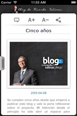 Blog de Ricardo Salinas screenshot 4