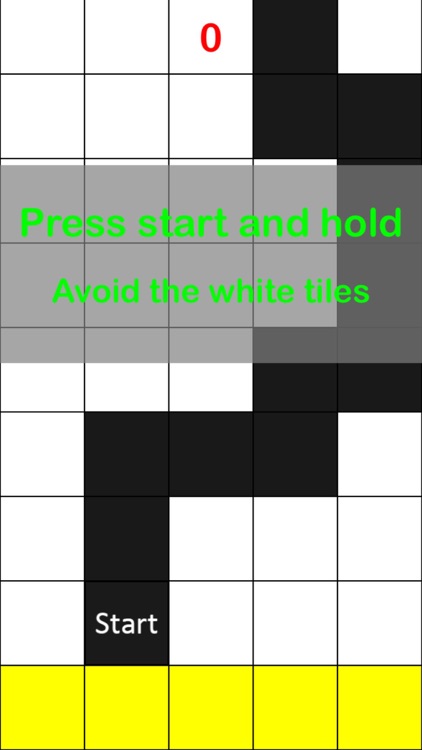 Black Tiles (Avoid the white tiles!)