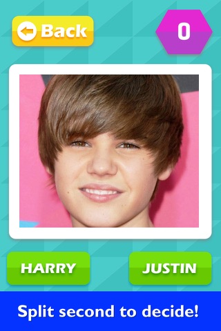 TicToc Pic: Harry Styles (One Direction) or Justin Bieber Edition - the Ultimate Reaction Quiz Game screenshot 2