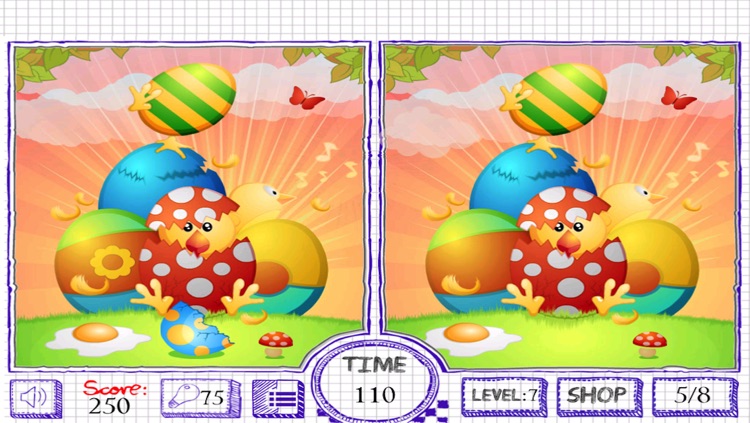 Find Differences:Easter Bunny screenshot-4