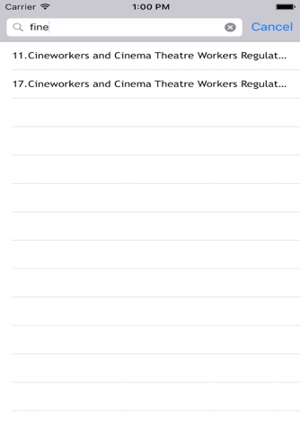Cineworkers Act 1981 screenshot 3