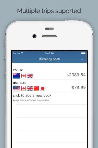 Currency book screenshot 2