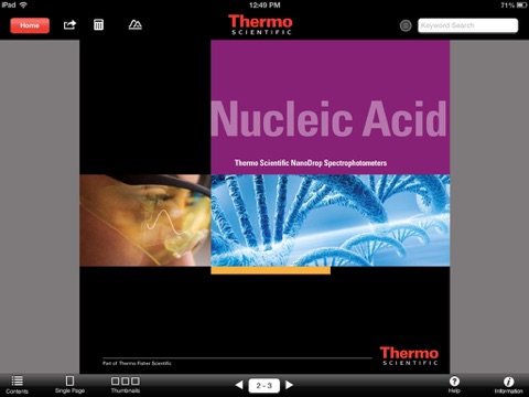 Thermo Scientific NanoDrop User Application screenshot 3