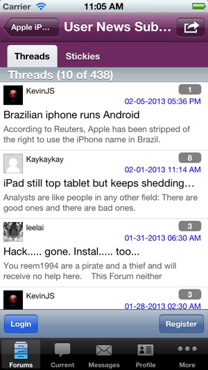 Discussion Forum for iPad Users(圖5)-速報App