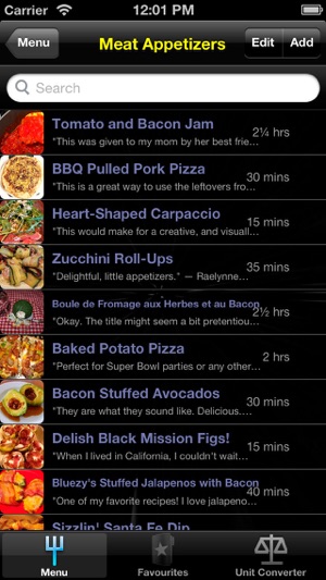 Appetizer Recipes for iPhone, iPad and iPod(圖2)-速報App