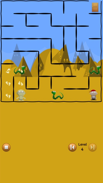 Pyramid Escape (run for the mummy)