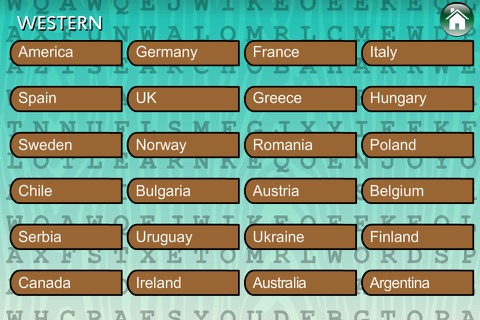WordSearch Food (Western, Eastern, Food Type) screenshot 2