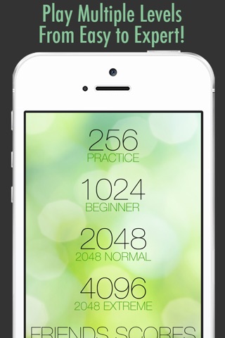 2048 Extreme - Free Social 256, 1024, 2048, 4096 Puzzle screenshot 4