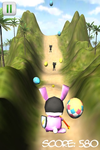Easter Bunny Run - Egg Hunt 3D screenshot 2