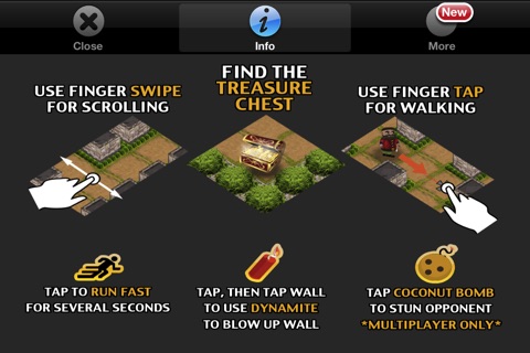 Treasure Race FREE - Pirate Treasure Maze screenshot 2