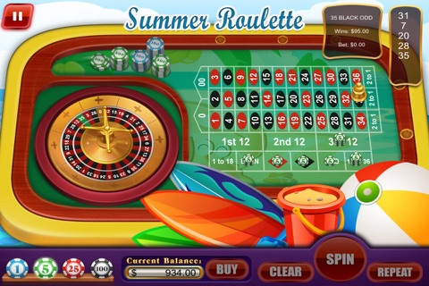 Amazing Roulette in Summer Beach Vacation Casino Journey screenshot 4