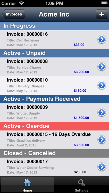 Apt Invoice Lite