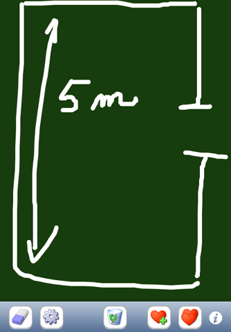 Tableau d'école gratuit pour iPhone et iPod : Ecrivez et dessinez ! screenshot 3