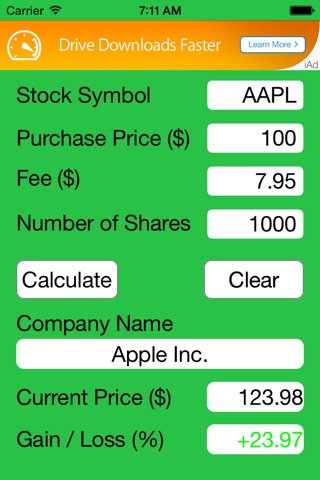 Stock Value Rate screenshot 3