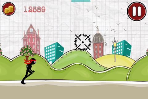 A Brave Stick-man's Dead-ly Run : Avoid-ing the Snipe-r Shoot-er Free screenshot 4