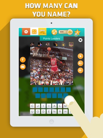 Hey! Guess the Basketball Player HD - Name the pro sports stars in this free trivia pic quiz screenshot 2