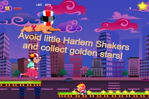 A Harlem Shake Granny Run FREE HD - Endless Multiplayer Runner Race Game screenshot 2