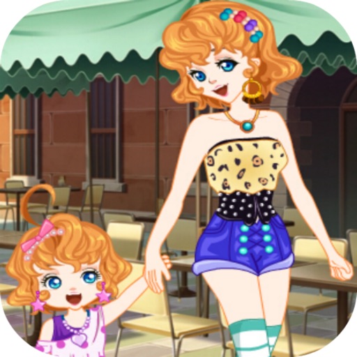 Mother And Daughter Dress Up icon