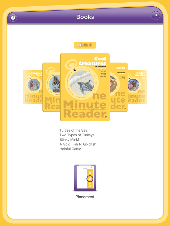 One Minute Reader Level E(圖1)-速報App