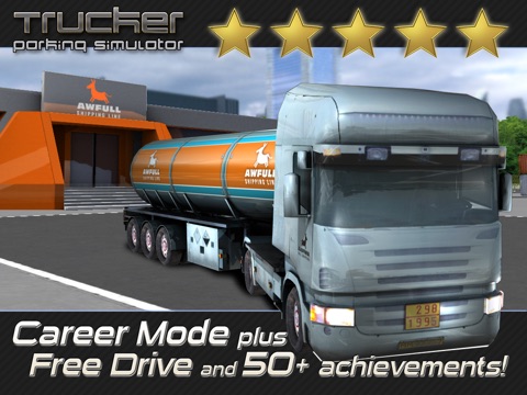 Trucker: Parking Simulator - Realistic 3D Monster Truck and Lorry 'Driving Test' Free Racing Gameのおすすめ画像2