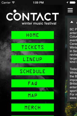 Contact Festival screenshot 3