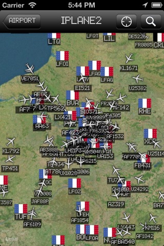 Toulouse-Blagnac Airport - iPlane2 Flight Information screenshot 2