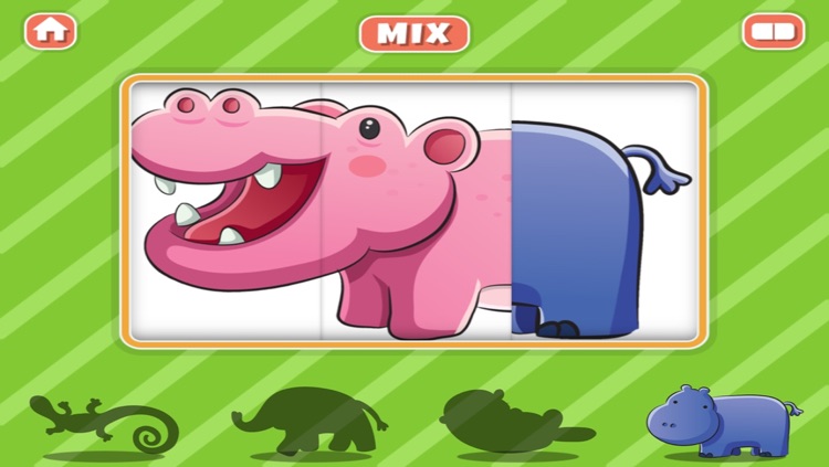 Animal Mix & Match and Shape Matching for Kids and Toddlers - Educational Learning Puzzle screenshot-4