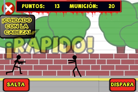 Stick Man Zombie Attack Free screenshot 2