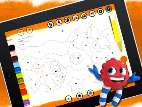 Sabbiarelli HD - Coloring book and pages for kids - easy, fun and creative games for sand art screenshot 2