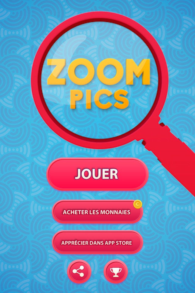 Zoom Pics - close up zoomed images and guess words trivia quiz game screenshot 3