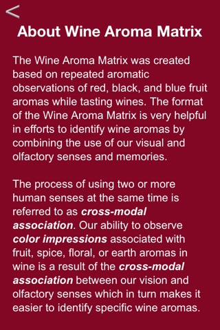 Wine Aroma Matrix screenshot 4