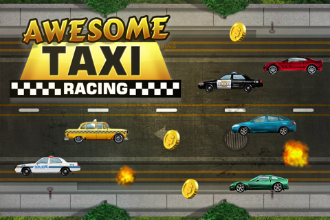 Awesome Taxi Racing New York - Free screenshot 4