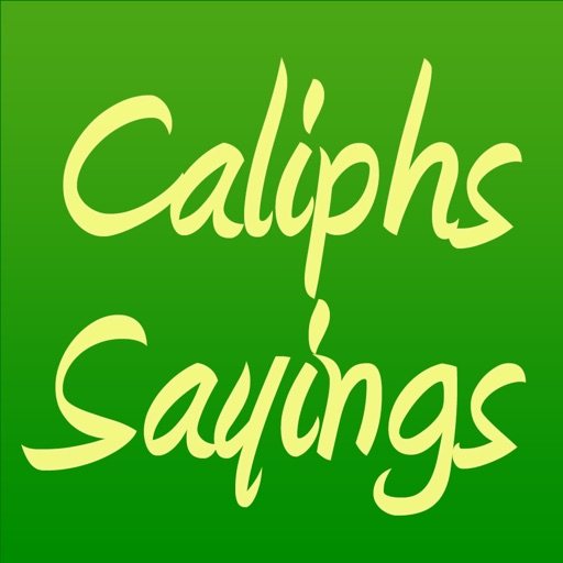 Sayings of Caliphs