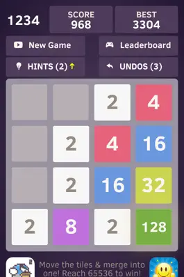 Game screenshot 1234 - Number tiles merge puzzle game free hack
