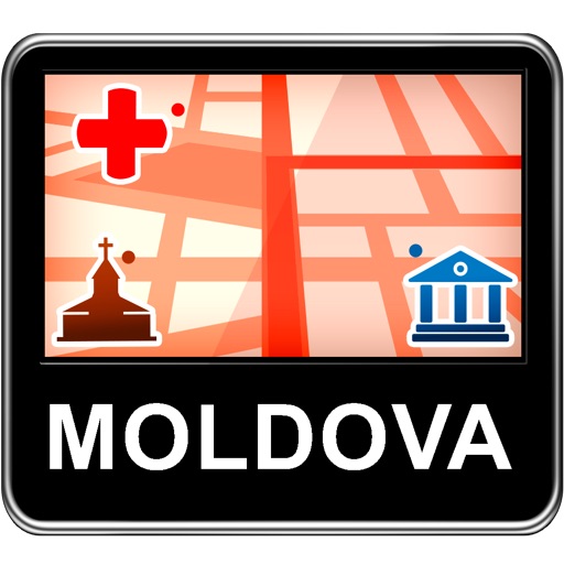 Moldova Vector Map - Travel Monster icon
