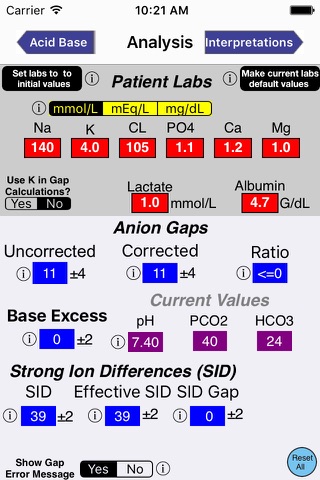 Bloodgas Analysis 2 screenshot 3