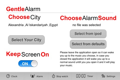 Gentle Alarm screenshot 2