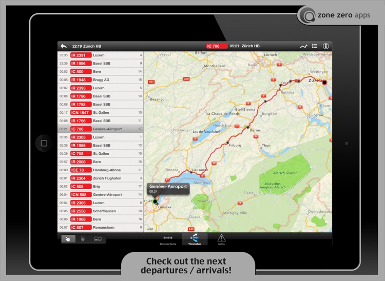 Swiss Transit (for iPad)