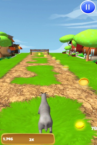 3D Goat Escape - Crazy Rampage F2P Game Edition - FREE screenshot 3