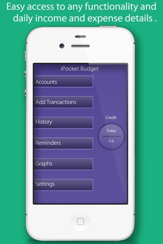 iPocket Budget screenshot 2
