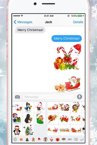 Christmas Sticker Keyboard Pro screenshot 2