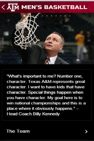 Texas A&M MBB Official App screenshot 2