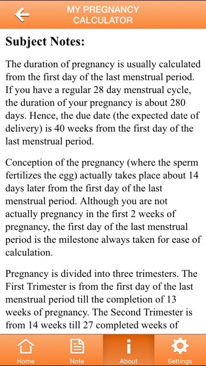 My Pregnancy Calculator screenshot-3