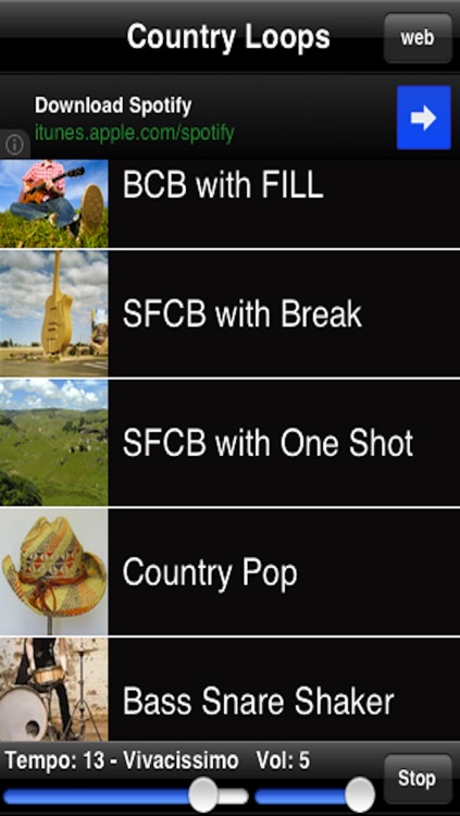 Instant Country Drums Beats