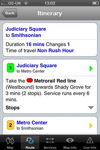 Washington Metro by Zuti screenshot 3