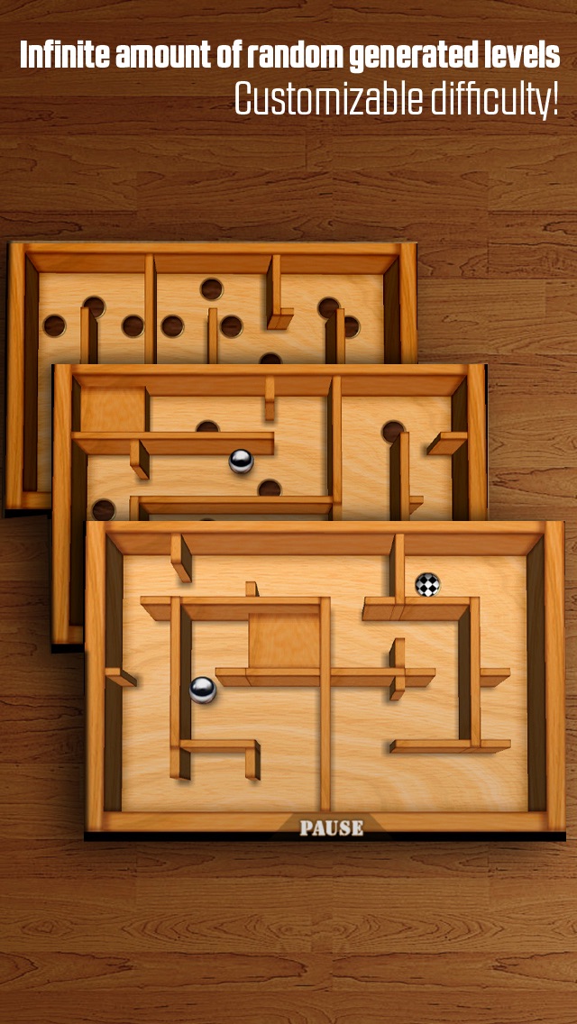 Wooden Labyrinth 3D screenshot1