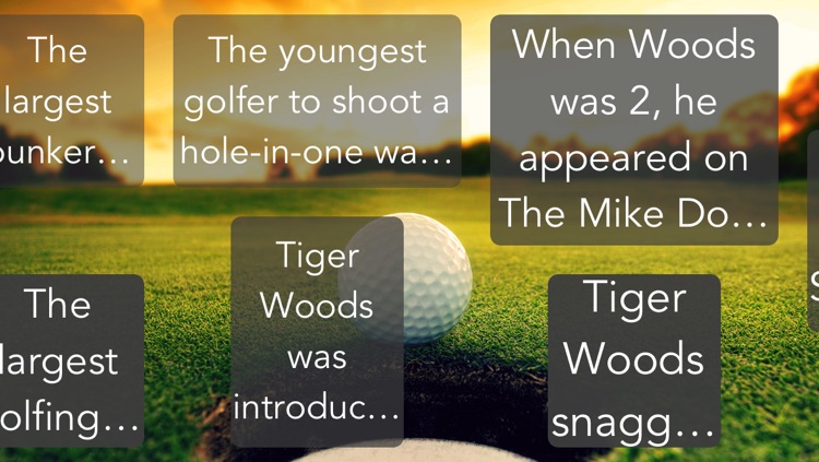 Ultimate Golf Tour® open championship challenge & matchup 2013
