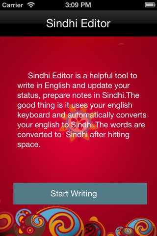 Sindhi Pride Sindhi Editor screenshot 2