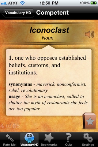 Vocabulary HD - Fully Loaded screenshot 3