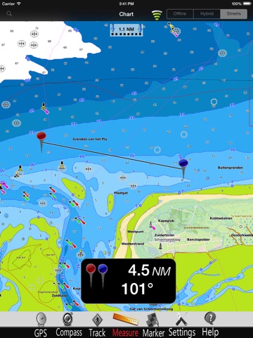 Netherlands GPS Nautical Pro screenshot 3